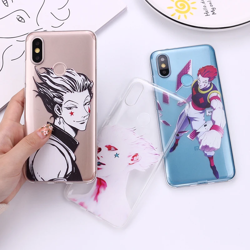 

Hisoka Anime Hunter X For Xiaomi Mi Note 10 Pro 9 SE 9T Pro A3 A2 Lite Slim Soft Cover