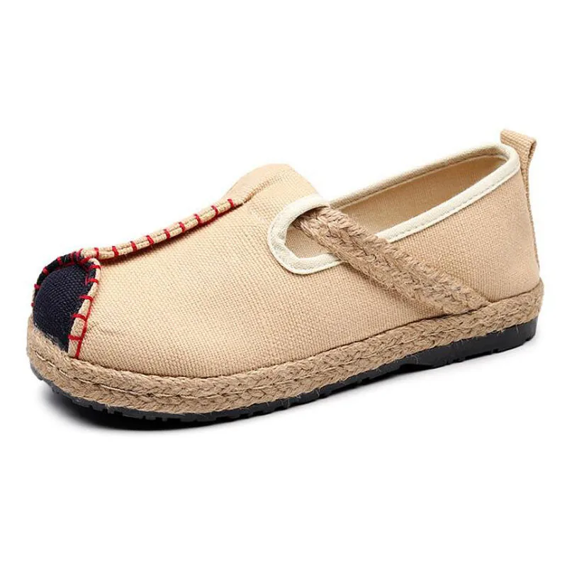 

Flat Shoes Woman Hand-sewn Leather Loafers Cowhide Flexible Spring Casual Shoes Women Flats Women Shoes