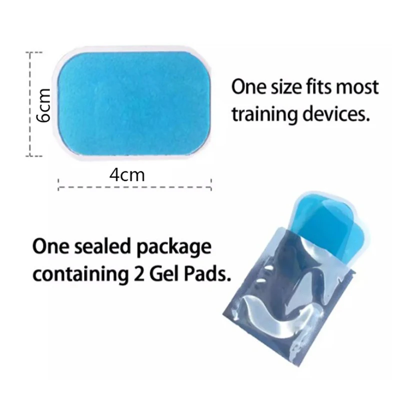 

10/50Pcs Gel Replacement Pads EMS Abdominal Trainer Muscle Stimulator Massage Pads Health Care Tool Accessories Supplies
