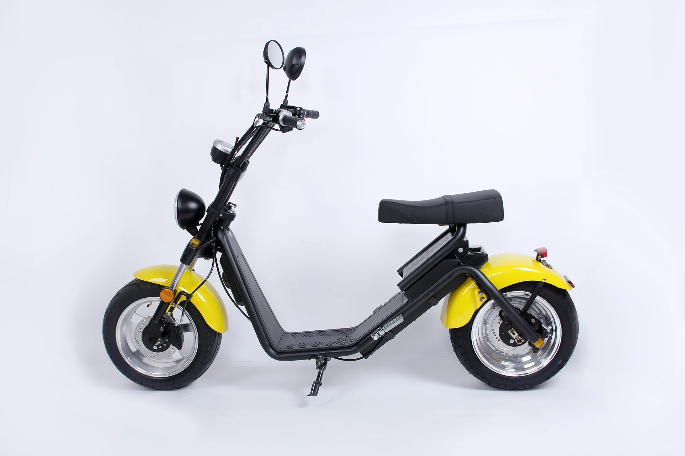 Bestellen 【 K1-014 】 Citycoco Elektrische Roller 2020 Neue Stil Abnehmbare Batterie 2 Rad Erwachsene Elektrische Motorrad Zwei Ps Optionen