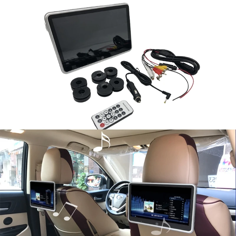 車のヘッドレストモニター 高解像度lcdビデオ 10 1 P 1080インチ デジタルディスプレイ Bluetooth Usb Fm Tf Mp5ビデオプレーヤー 車 モニター Aliexpress