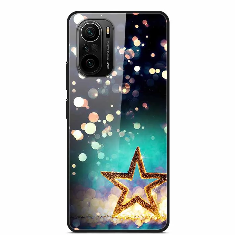 for xiaomi poco f3 case tempered glass hard back cover for poco f3 5g 2021 6 67 phone cases silicone bumper pocof3 f 3 fundas free global shipping