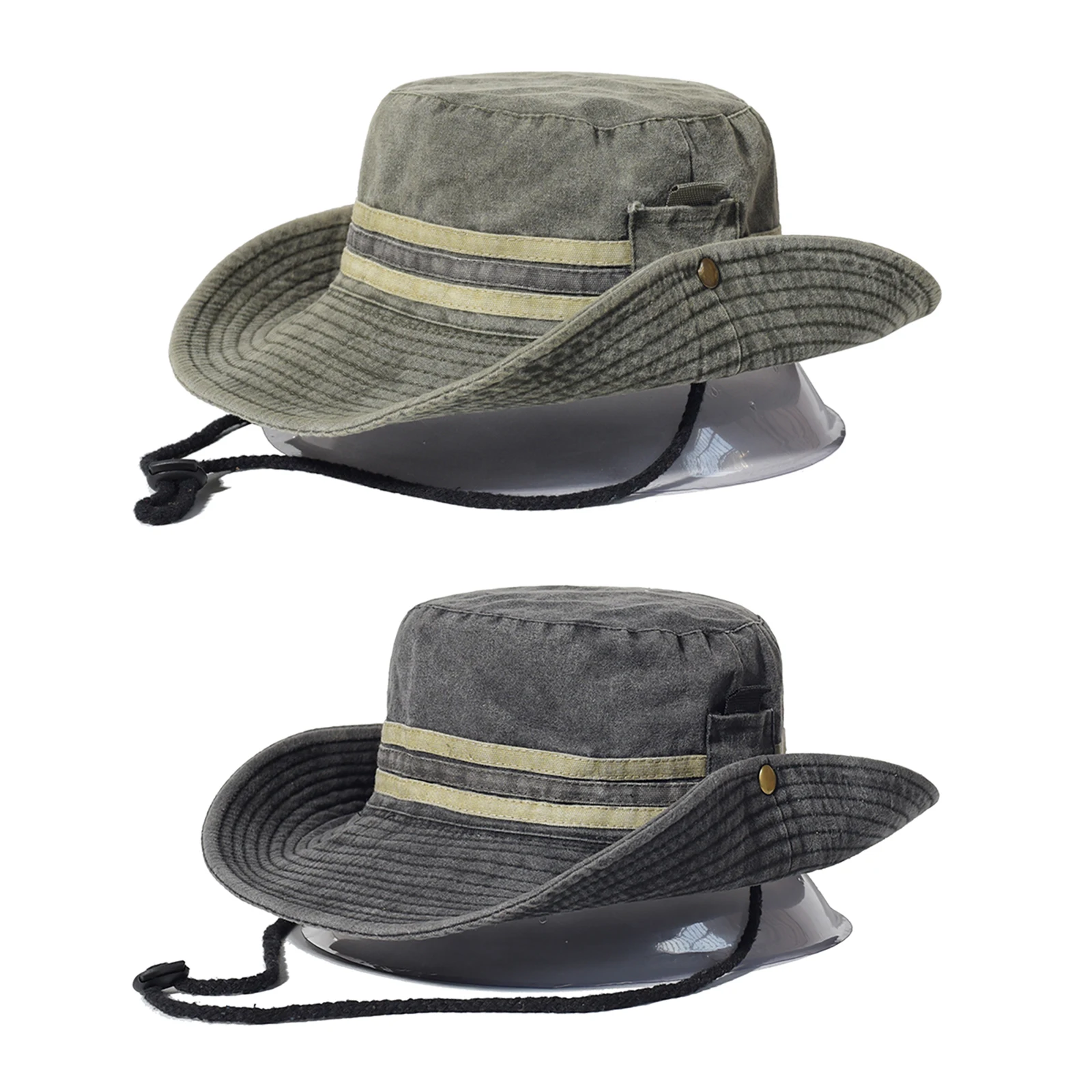 

Wide Brim Fishing Sun Hat, UV Protection Breathable Boonie Cap for Women Men, Outdoor Sun Protection for Travel Fishing Camping