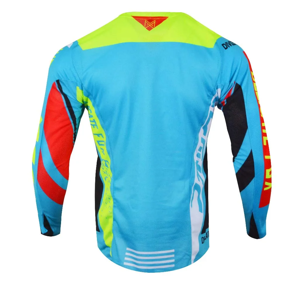 

Delicate Fox 360 Divizion Jersey MX Motocross Bicycle Dirt Bike Cross Country MTB DH ATV Mountain Downhill Racing T-Shirt