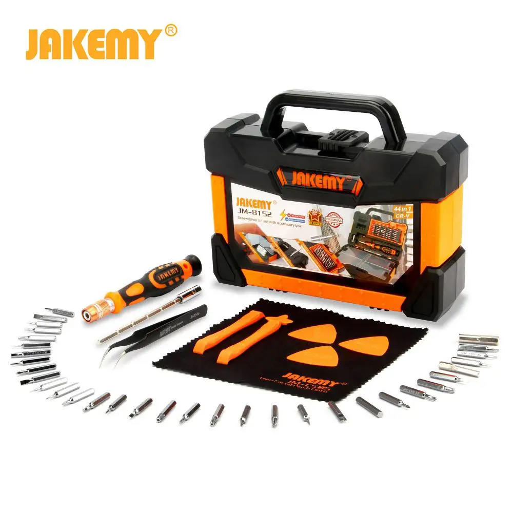 

44 In 1 Precision Screwdriver Set Screw Driver Bit Non-slip Handle Magnetic Torx Bits Screwdrivers Handle Phone Repair Hand Tool