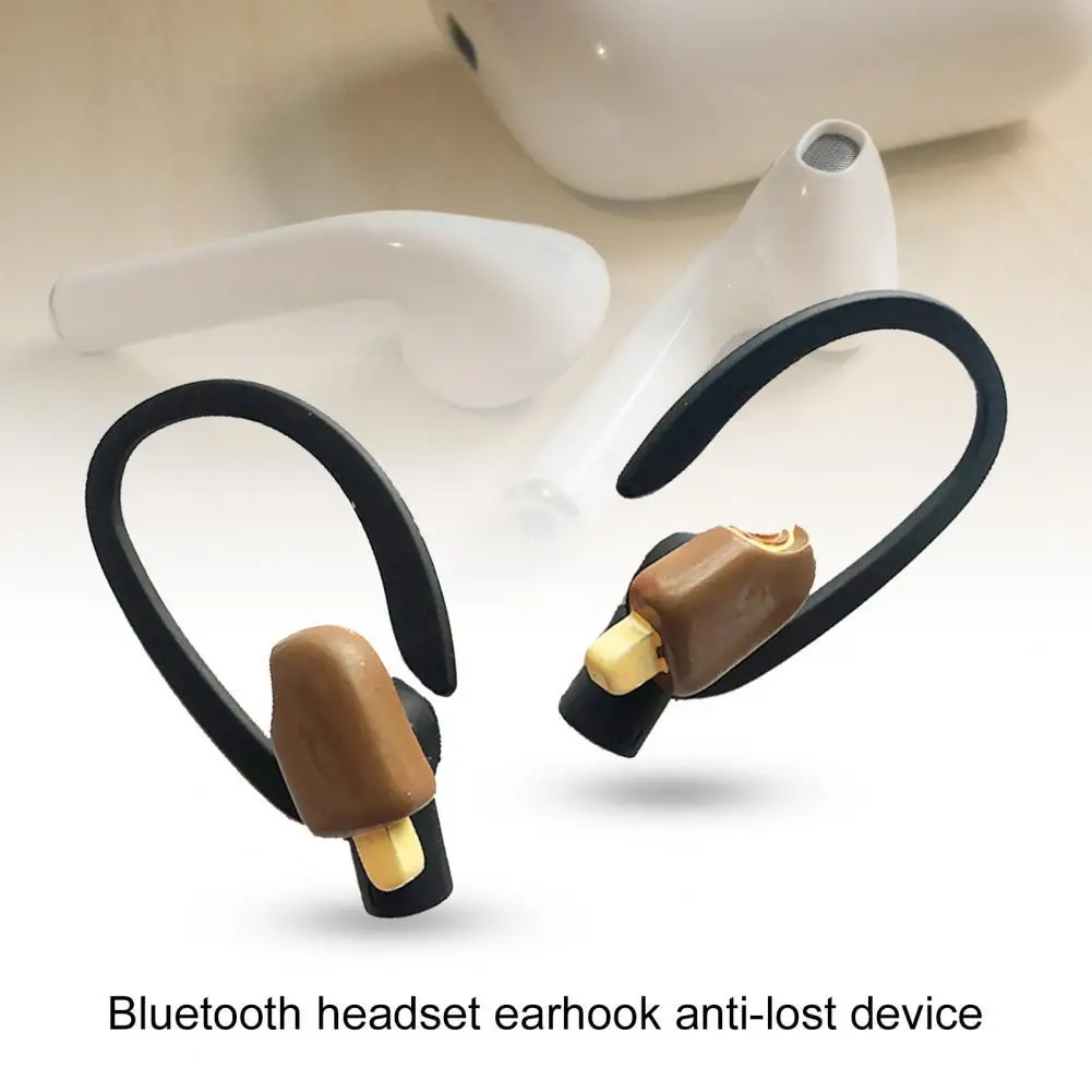 

1 Pair Magnetic Anti-lost Ear Hook for AirPods Pro AirPods 1/2/3 Soft Silicone Sports Ear Hook anti for Apple Air Pods