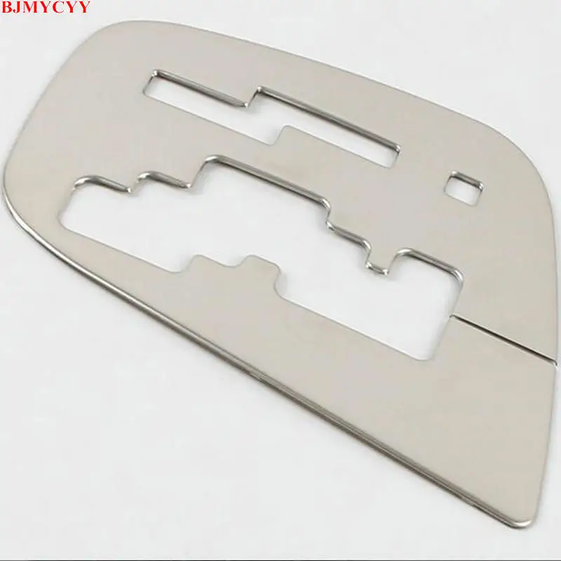 BJMYCYY Stainless steel decorative patch for automobile gear panel For Hyundai Solaris 2 Verna 2017 | Автомобили и мотоциклы