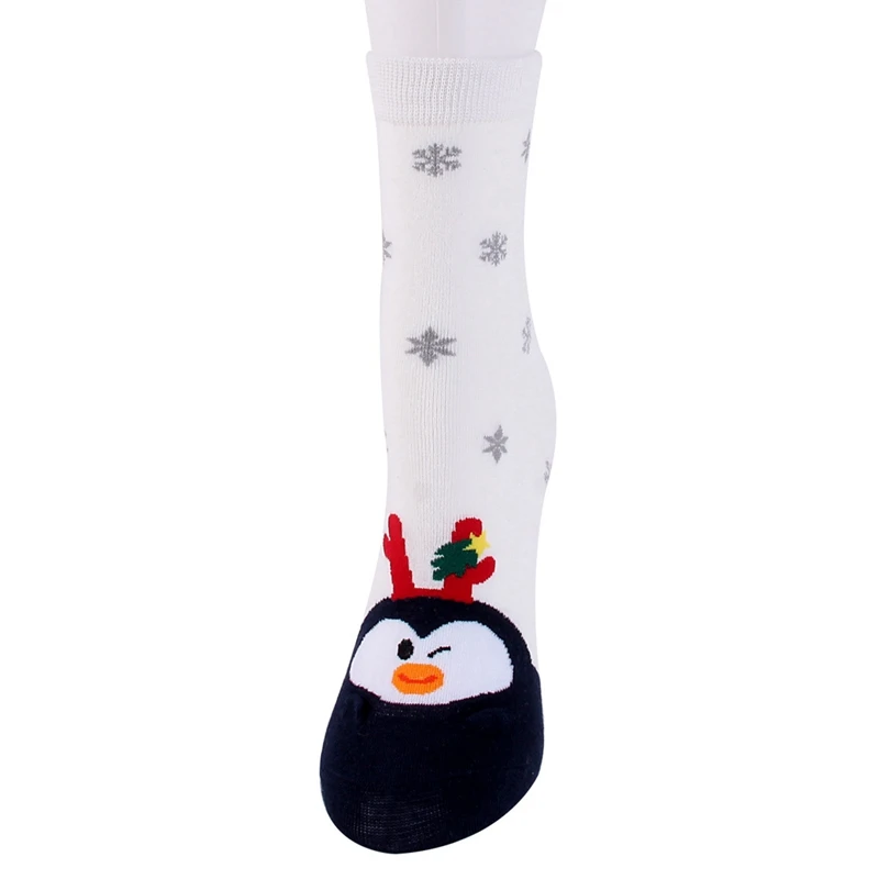 

High Quality Christmas Socks Women Men Happy New Year Funny Print Cartoon Socks Cute Kawaii Harajuku Xmas Stocks
