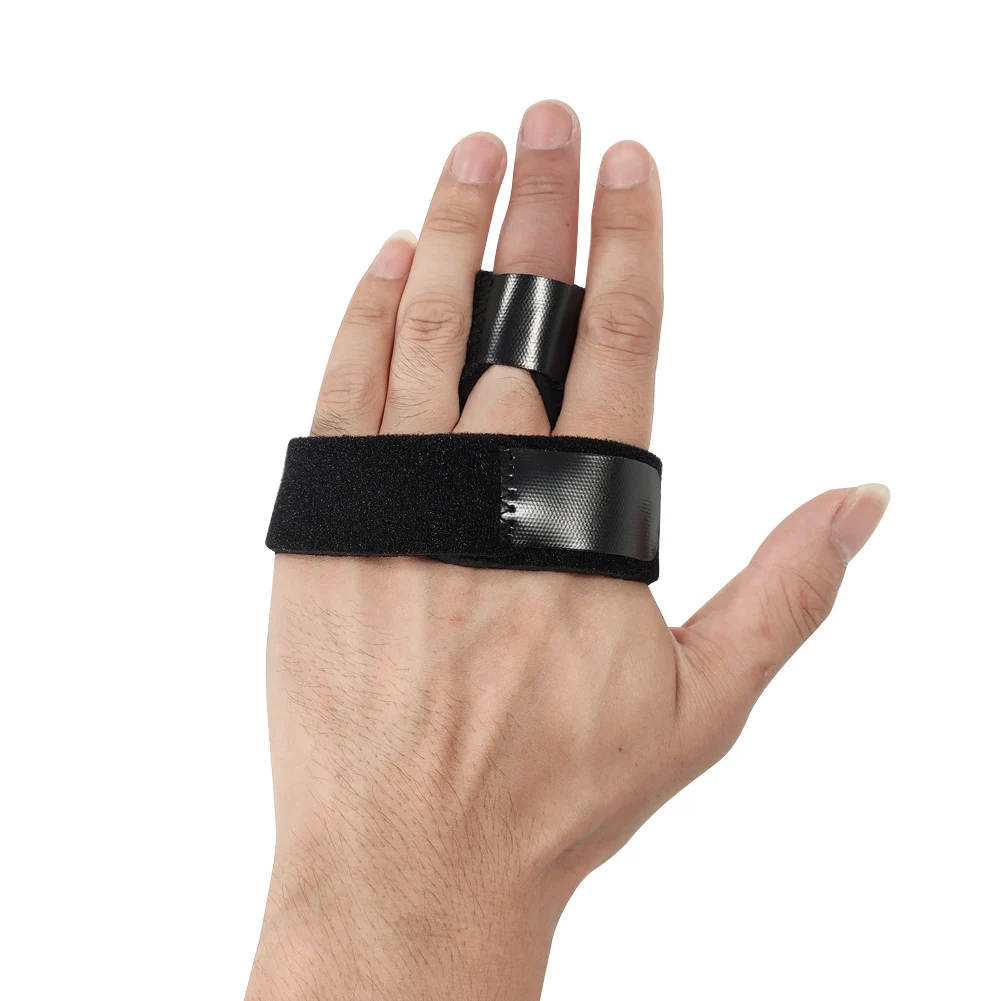

Adjustable Strap Trigger Finger Splint Corrector Fixed Fracture Thumb Support Non Slip Pain Relief Middle Pinky Pointer Ring