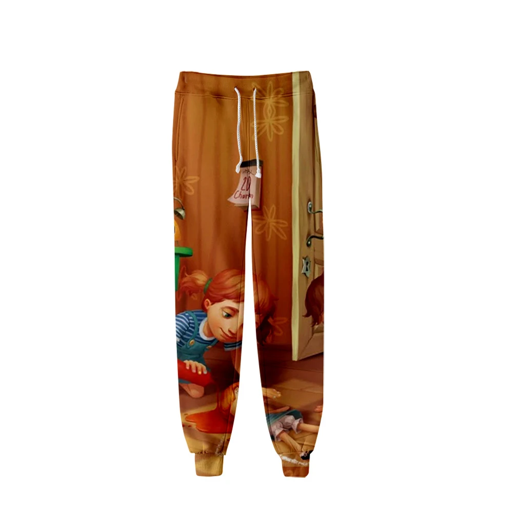 

3D Jogger Pants Hello Neighbor Hot Game Women Game Cool Cool 2021 New Arrival Fashion Streetwear Sweatpants