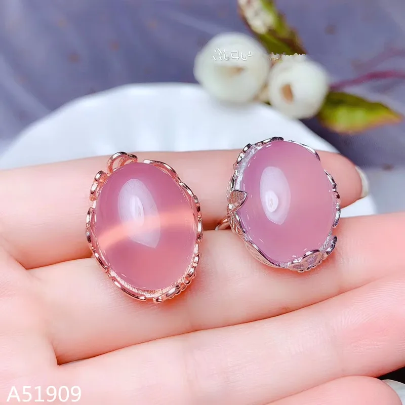 

KJJEAXCMY fine jewelry 925 sterling silver inlaid natural gemstone and Tianyu men and women ring support test nmj