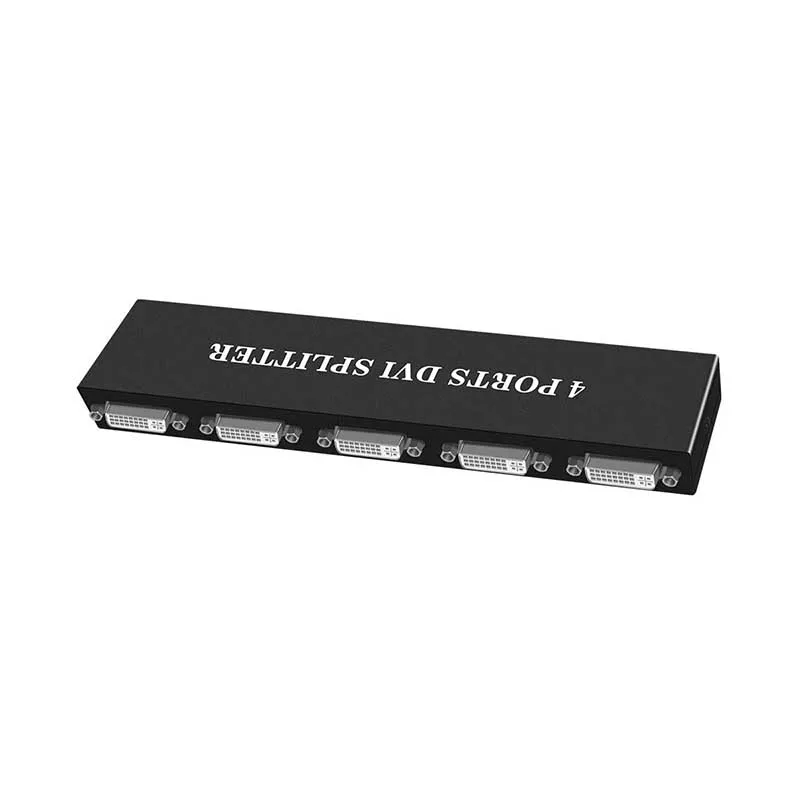 Разветвитель DVI 1x4 разветвитель 1 в 4 с дивизором на поддержка 1920x1200 до 1080P для