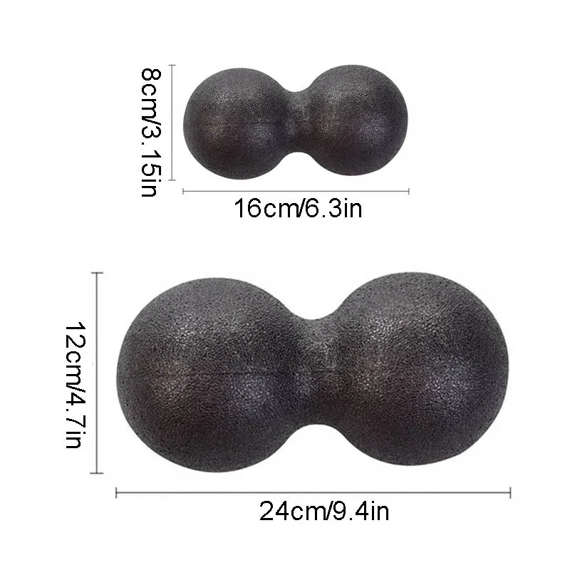 EPP арахисовый Массажный мяч Myofascial релиз фитнес массаж ролик триггер точечная