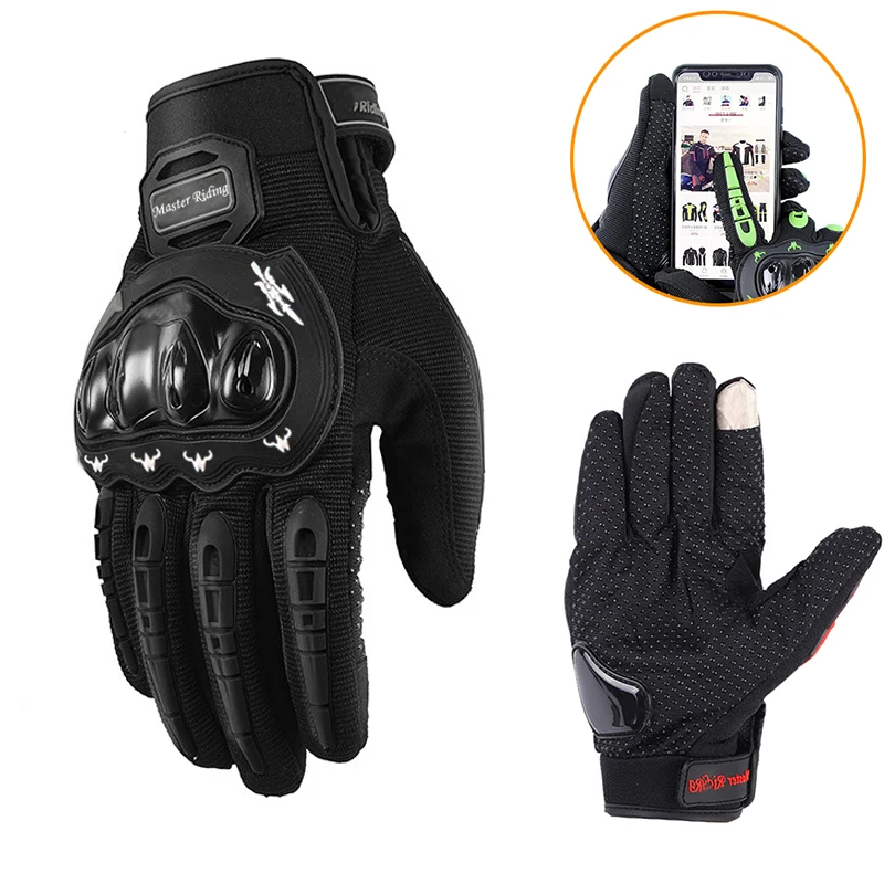 

Motorcycle Gloves Motocross Touch Screen Racing Motorbike Bicycle Protective Gears Sport Outdoor Glove Luvas De Motocicleta