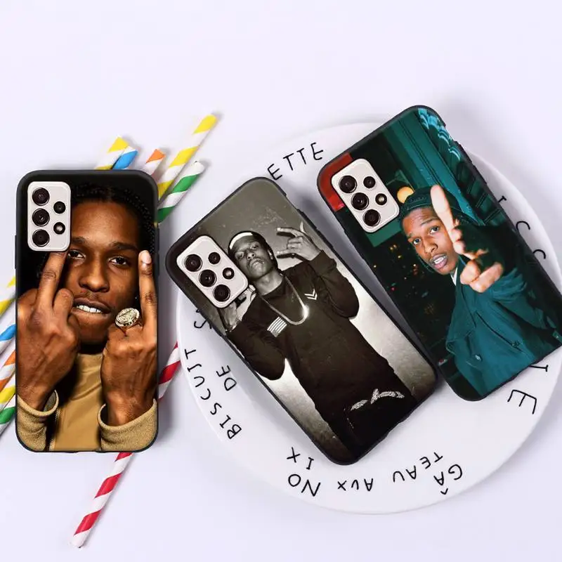 

Asap Rocky Rapper Phone Case For Samsung galaxy A S note 10 12 20 32 40 50 51 52 70 71 72 21 fe s ultra plus
