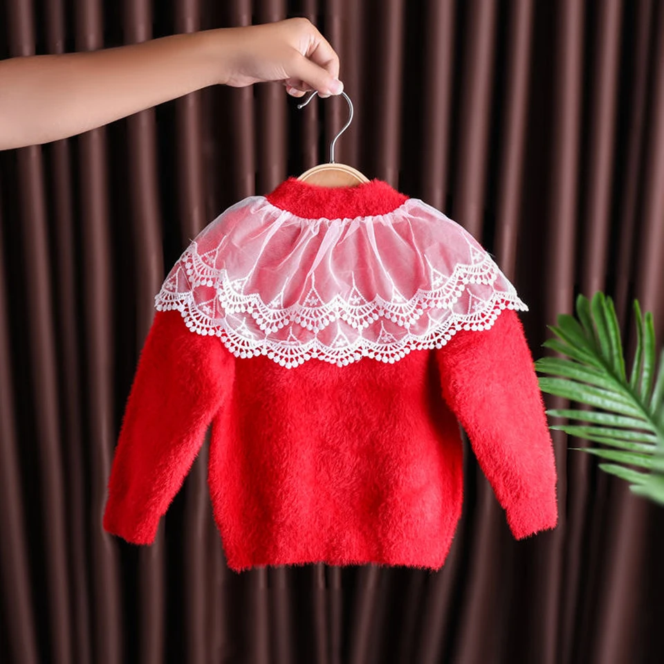 Одежда для девочек модель 2019 года комплекты моделей на осень и зиму кружевной