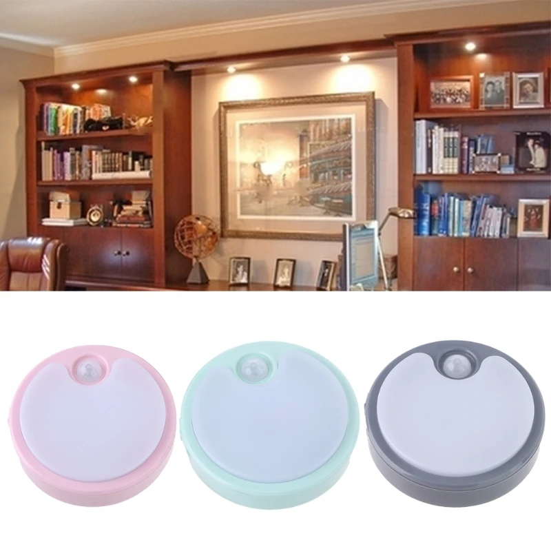 

Rechargeable Motion Sensor Light LED Puck Light Stick Anywhere Light Cordless Closet Light Automatic Under Cabinet Light