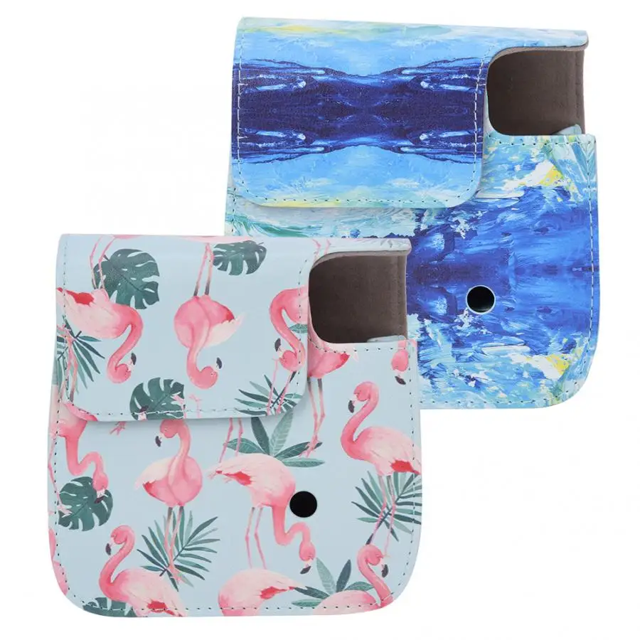 Портативный чехол из искусственной кожи на одно плечо для камеры защитный Instax