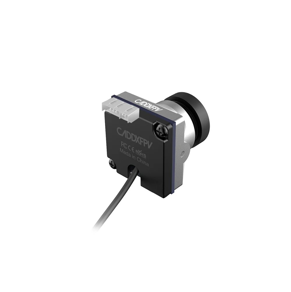 

Caddx Nebula Micro Camera Vista HD Kit 2.1 mm Lens 1000TVL Lmage quality NTSC & PAL 16:9 720p/60fps 6.0g Weight for dji air