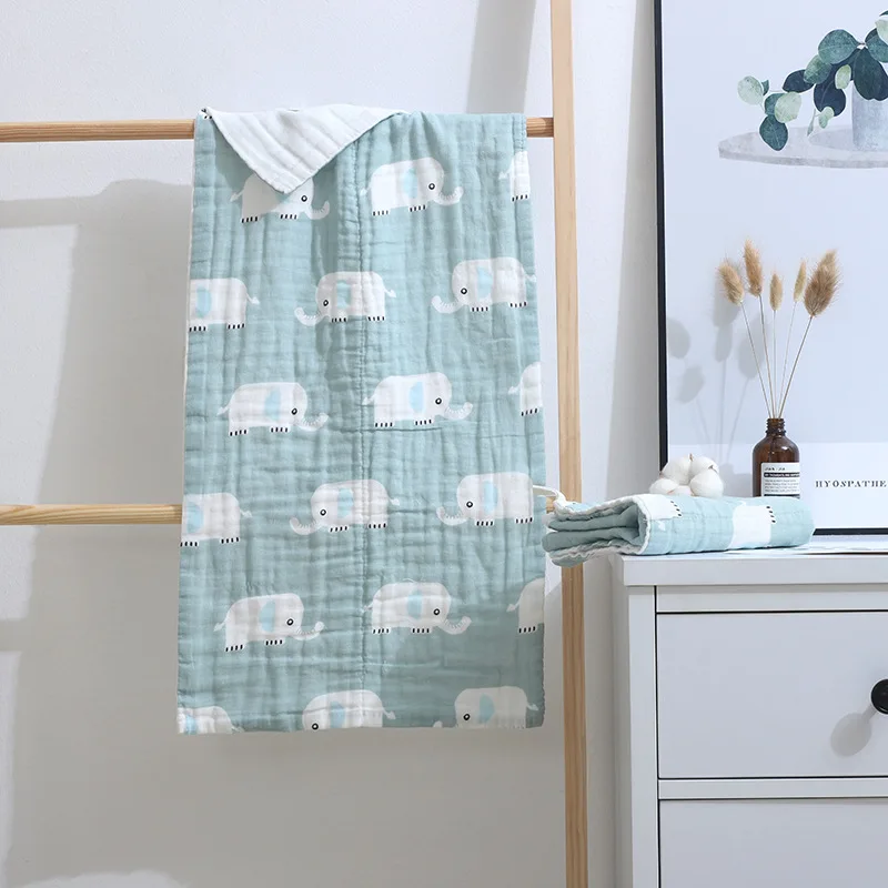 

3pcs Cartoon Baby Towel Printed Bathrobe Soft Child Blanket for New Born Infant Animal Baby Wrap Swaddle Cotton Baby Bedspread