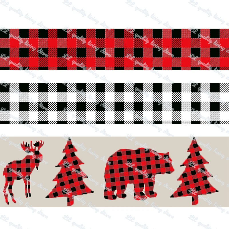 

Customize Christmas printed grosgrain ribbon wedding decorative ribbn party accessories printed elastic ribbon 50 yards