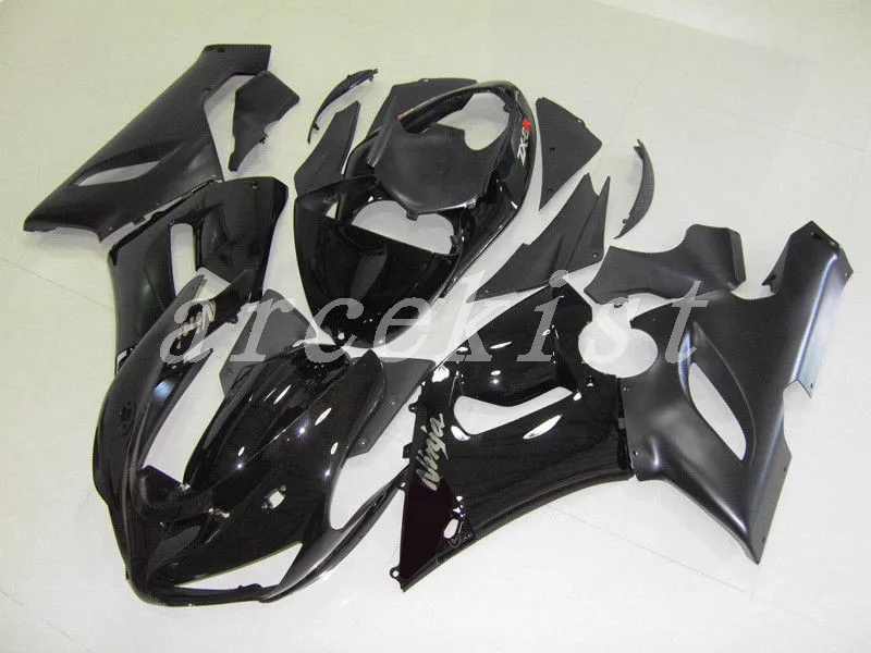 

Новый комплект обтекателей для мотоцикла из АБС-пластика подходит для kawasaki Ninja ZX-6R 636 ZX6R 2005 2006 05 06 комплект обтекателей матовый глянцевый чер...