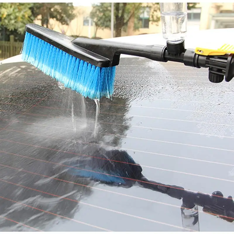 1 шт. щетка для очистки автомобиля длинная ручка мягкий съемный водяной шланг