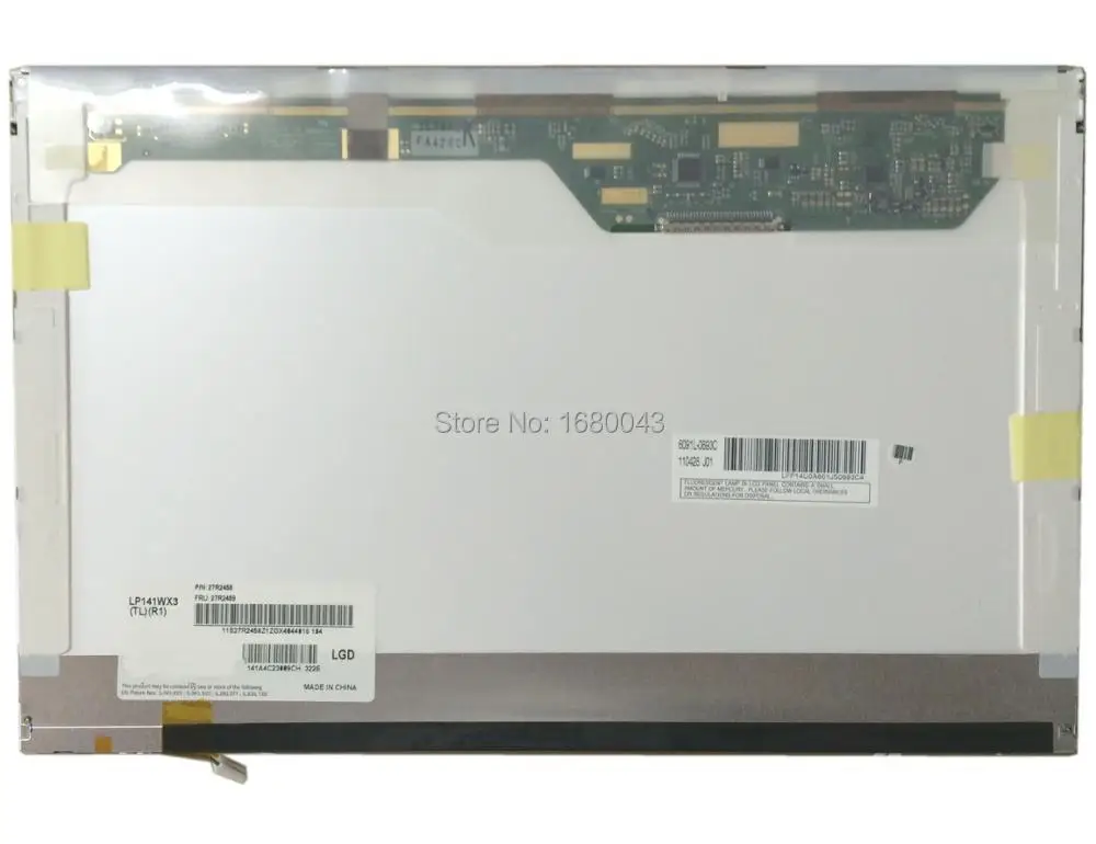

LP141WX3 TLR1 TLN1 TLN2 подходит для B141EW04 V.4 V.7 LTN141W1-L02 L05 L03 L04 N141I2-L02 B141EW02 N141I3-L01 L05