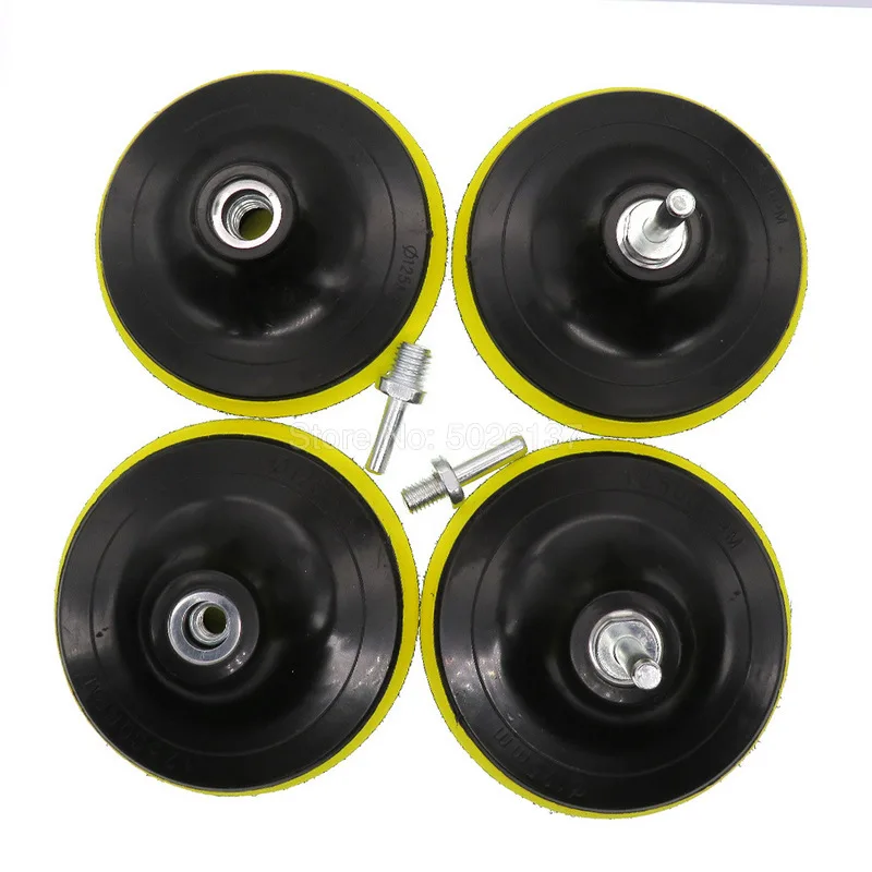 Электрический шлифовальный диск 5 дюймов 125 мм 8 хвостовик лоток звездочка