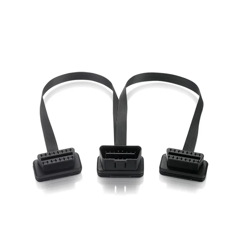 16 контактный разъем OBD 2 разветвитель Удлинительный кабель папа мама Женский Y OBD2