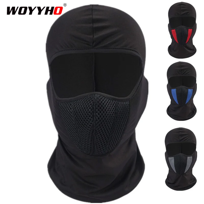 Ветрозащитная походная маска для лица мотоциклетная Балаклава тактическая
