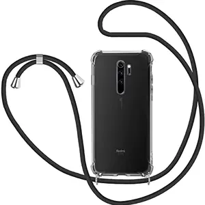 Strap Cord Chain Phone Case for Xiaomi Redmi Note 10 10S 9S 9 9T 8T 8 7 6 5 Pro Max Lanyard Funda Tr in USA (United States)