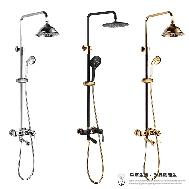 A Wall That Defend Bath In The Rain Shower All Copper Nozzle Pressurization Water Bathing Suits | Обустройство дома