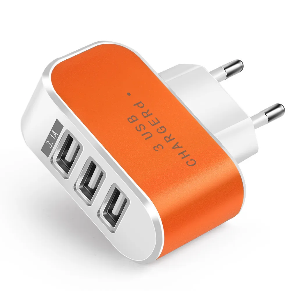 Фото Для 3Usb конфетное зарядное устройство Европа компасы США Стандартный Сияющий Для 3Usb конфетное зарядное устройство Европа компасы США Стандартный Сияющий