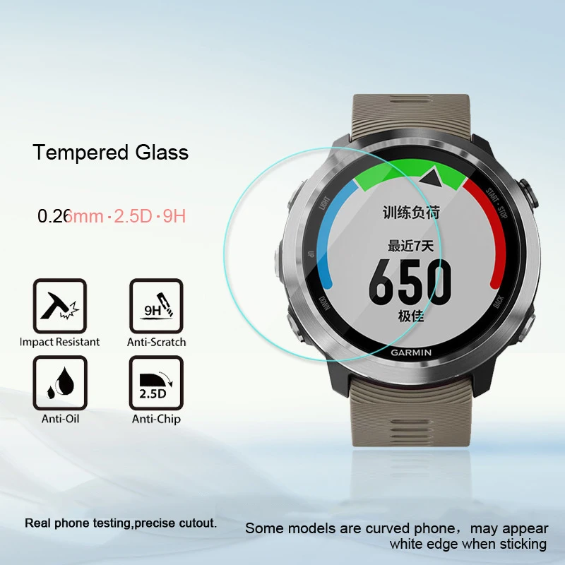 1 шт Смарт-часы защита экрана FFor Garmin Forerunner 645 / 935 735xt экран защитное стекло против