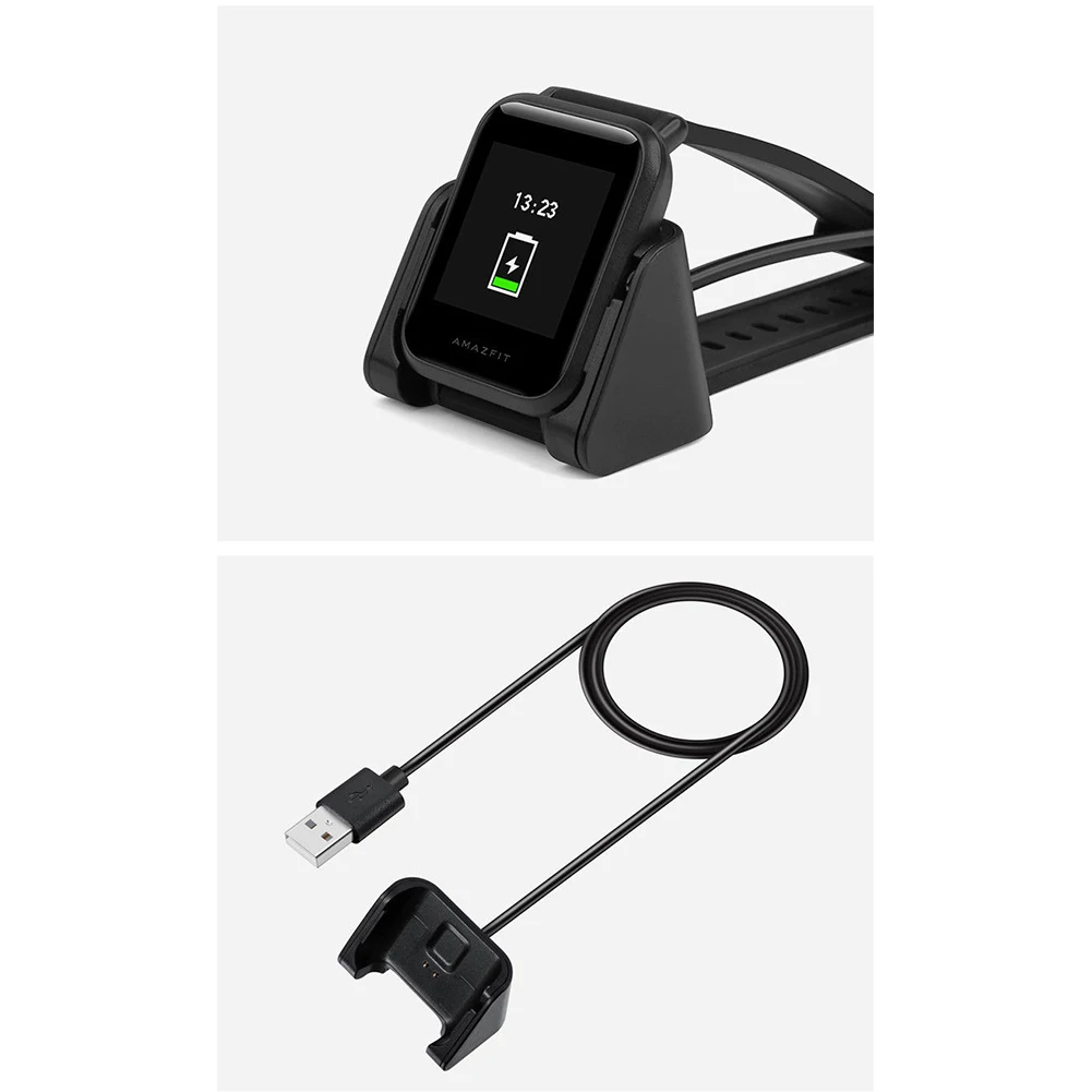 Safe Portable Fast Charger Multifunction Charging Dock Durable Smart Watch Cable USB Travel Replacement For Huami Amazfit Bip |