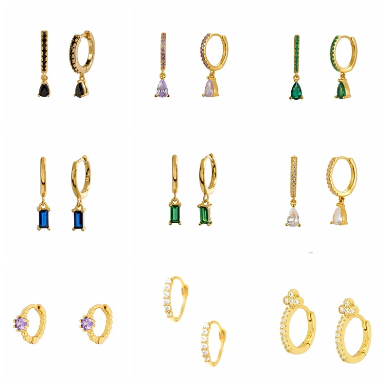 Женские круглые серьги-кольца ROXI свадебные украшения из стерлингового серебра 925