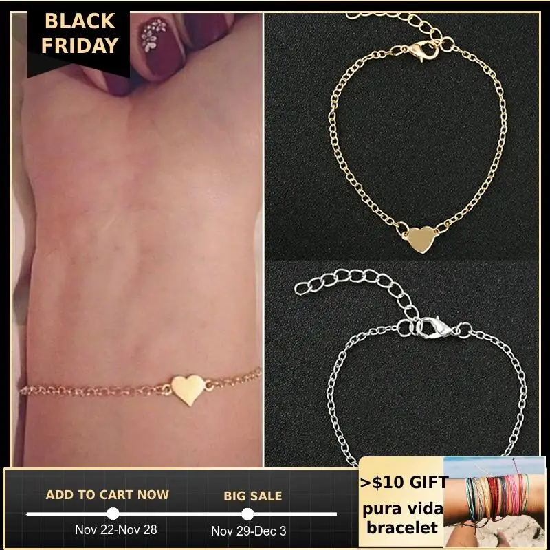 2019 минималистичные однослойные золотые серебряные браслеты с очаровательным