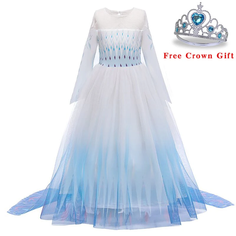 Free Accessories Unicorn Anna Alsa Christmas Sequins Dress Girl Princess Child Baby Helloween Clothes | Детская одежда и обувь