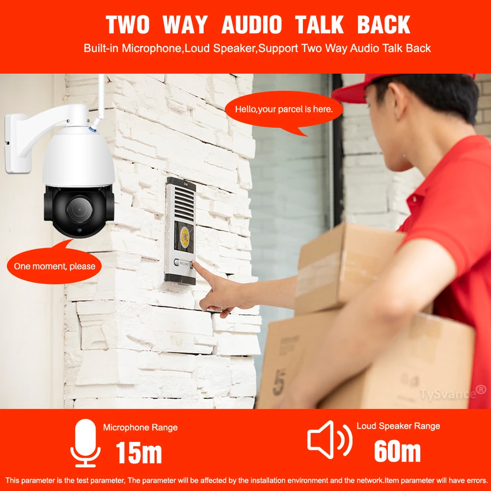 Наружная купольная IP-камера с 30-кратным увеличением HD 5 МП автоматическим