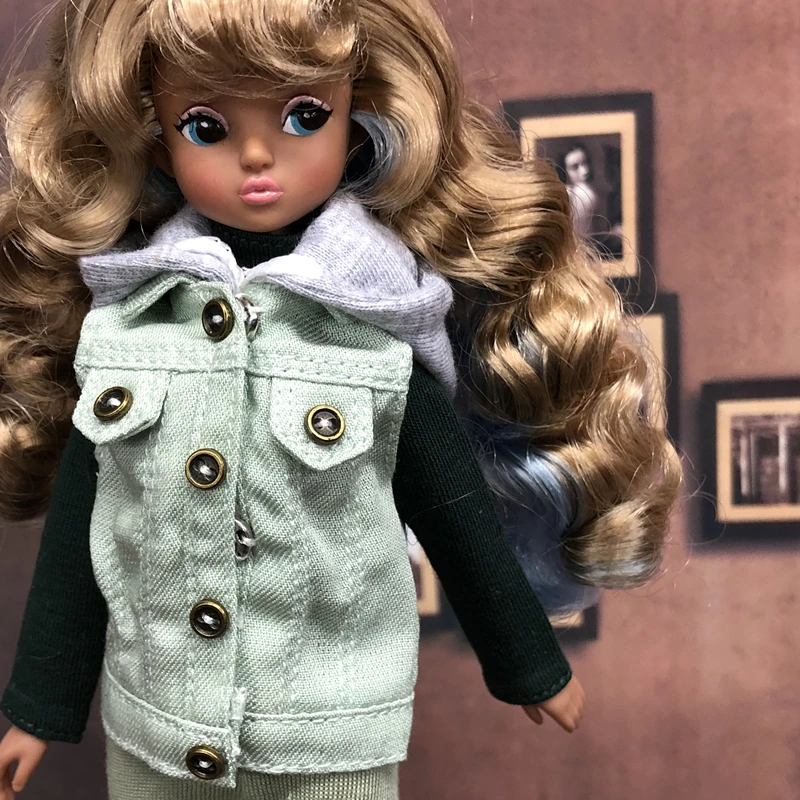 Blyth куртка с капюшоном Озон джинсовое пальто кукольный наряд(Fit blyth, BJD, озон, pullip, лат, licca, ob, kurhn, 1/6 кукла