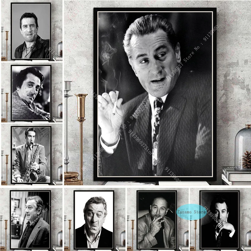 ZT368 популярный Роберт Де Ниро Кино звезда актер классический винтажный плакат
