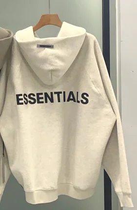 

Men FOG Essentials Zipper Hoodies Men Women Simple Classic Essentials Pocket Zipper Hooded Hip Hop Coat Clothing Pullover
