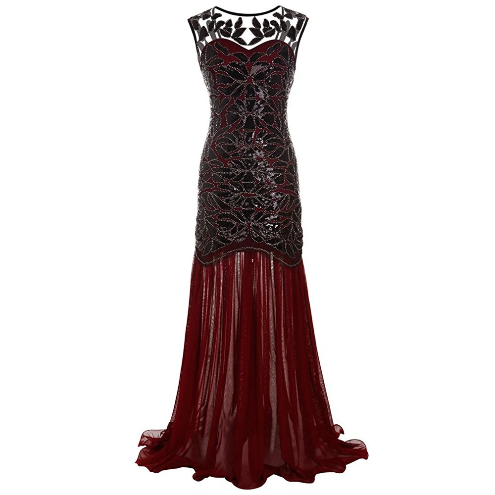 Женское винтажное платье в стиле 1920-х годов