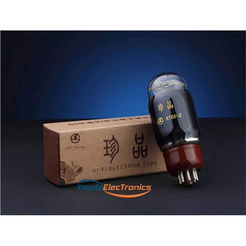 

1 matched pair Shuguang Treasure KT66-Z Vacuum Tube Replace KT66 5881 6P3P