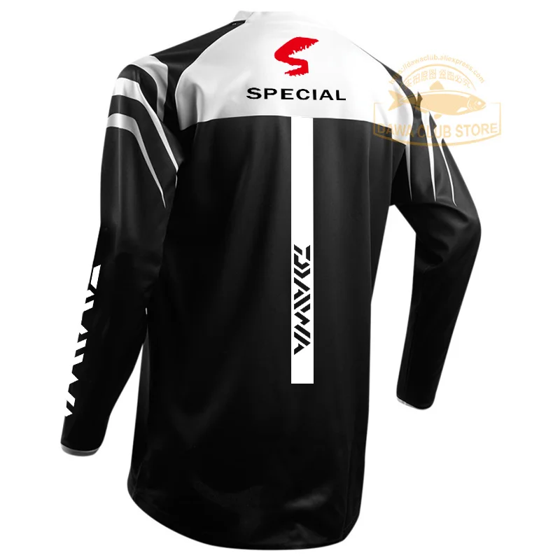 DAIWA Fishing Clothing Quick-Drying Sun UV Protection T Shirt Vests Sports Clothes Fishing Clothes Fishing Shirts Cycling Wear