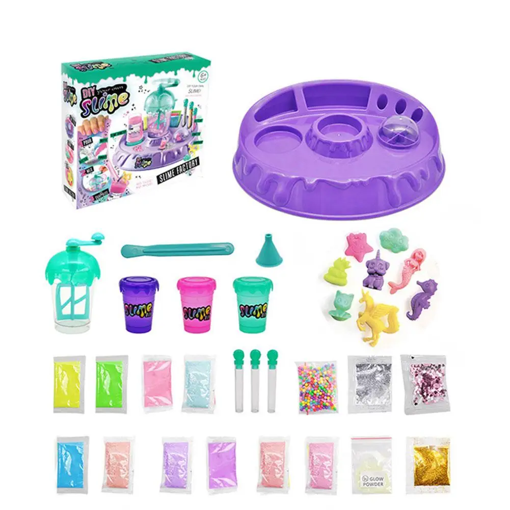 Пушистая пена для слизи игрушка сделай сам встряхивание Набор изготовления