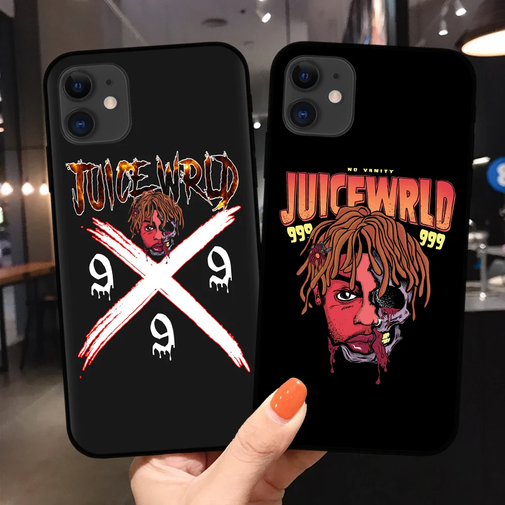 Rap Juice Wrld и хип хоп группа певиц бренд RIP Мягкий силиконовый чехол для телефона iphone