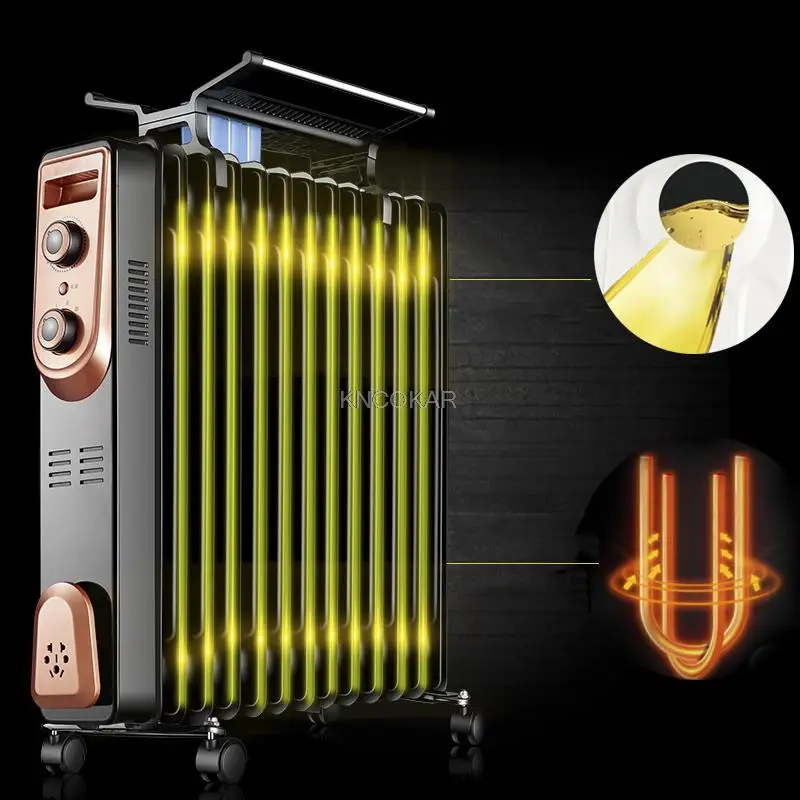 Домашний электрический обогреватель масла энергосберегающий защита от энергии