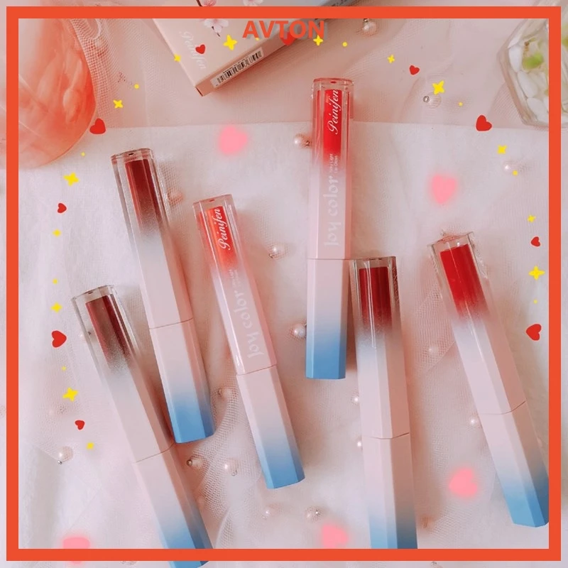 

AVTON Lipstick Water Lip Tint Korean Fashion Glossy Moisturizing Rouge